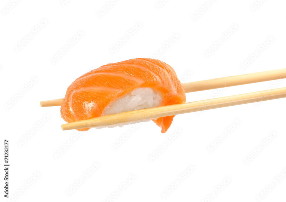 Sushi on a light background Sushi on a light background