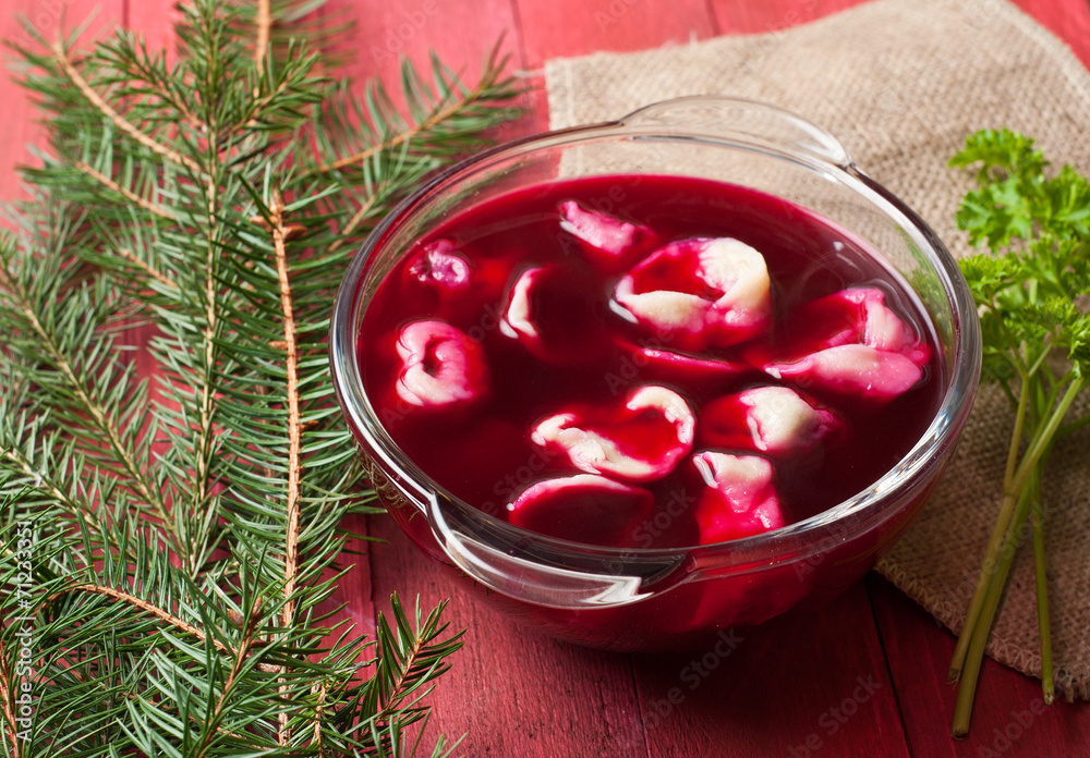 Red borscht Red borscht