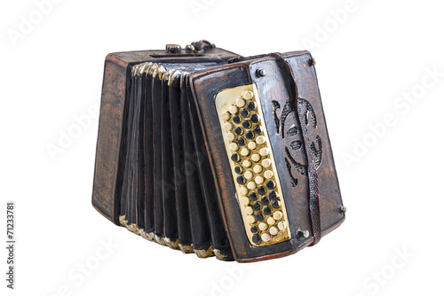 Model of accordion