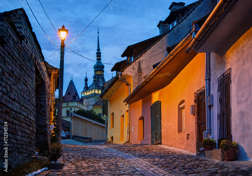 Night image from Sighisoara...