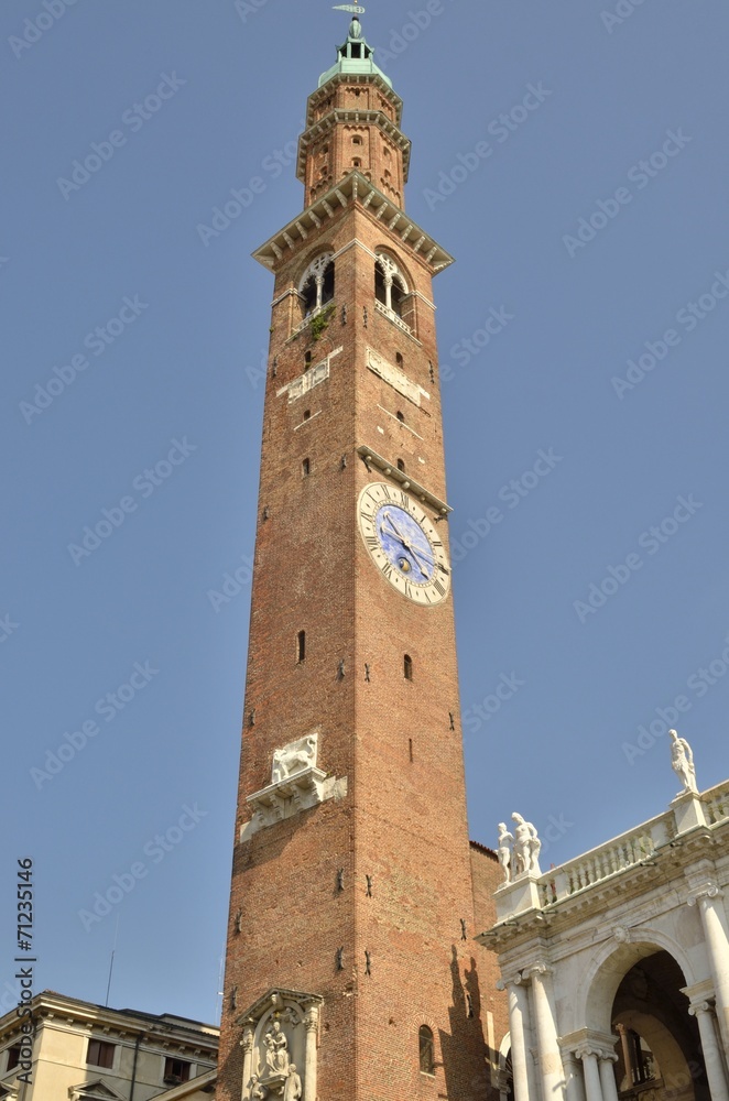Bissara Tower in Vicenza, Italy