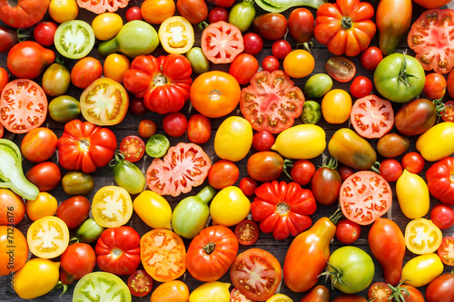 colorful tomatoes