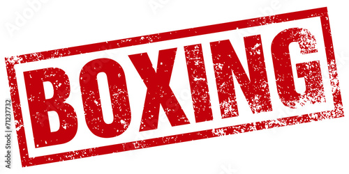 boxing stamp