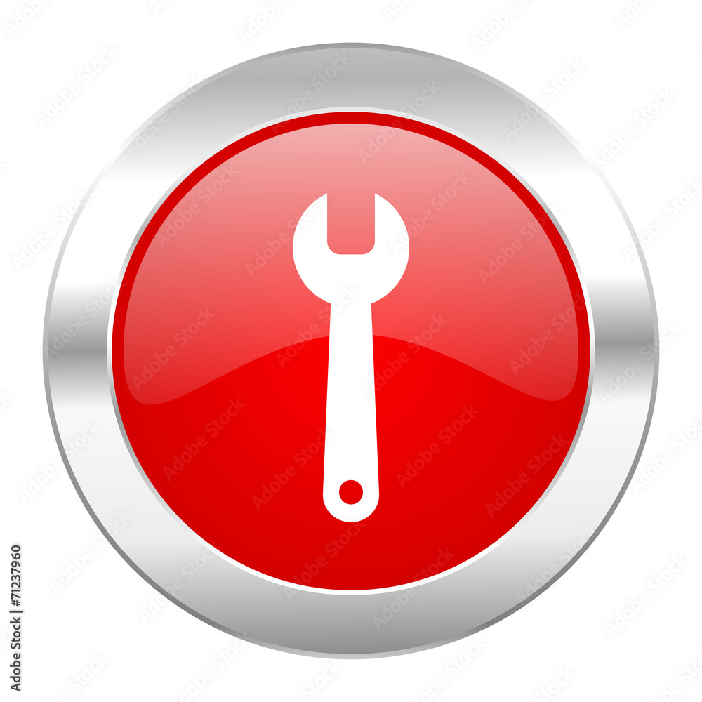tools red circle chrome web icon isolated tools red circle chrome web icon isolated