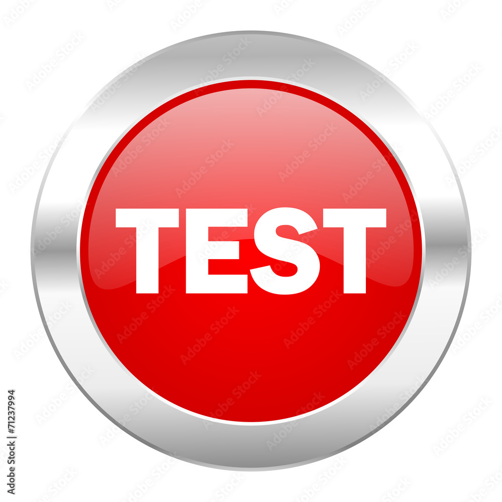 test red circle chrome web icon isolated test red circle chrome web icon isolated