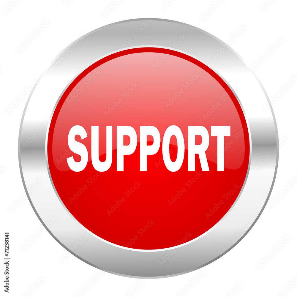 support red circle chrome web icon isolated support red circle chrome web icon isolated