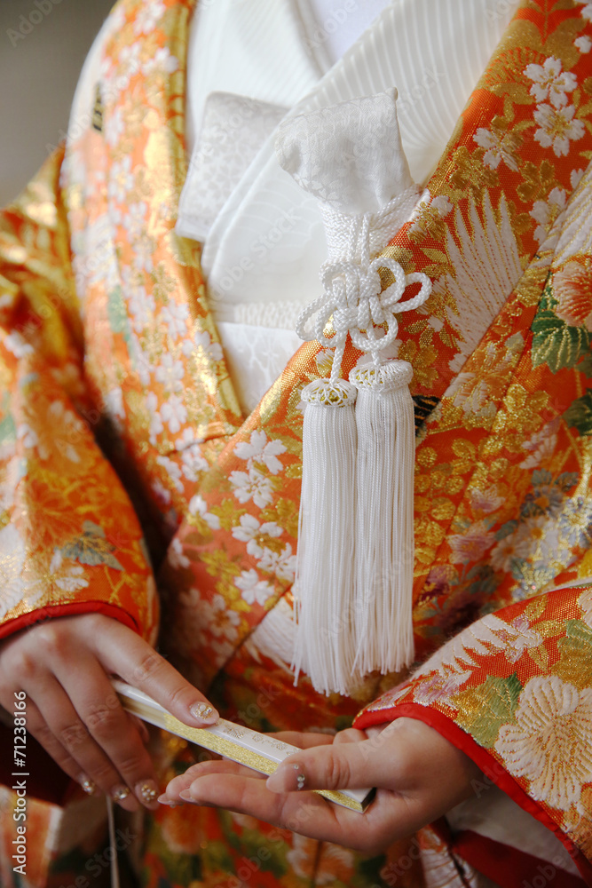 Naklejka premium 色打掛