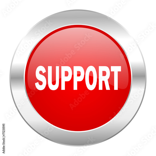 Free Download support red circle chrome web icon isolated - GFXLoad