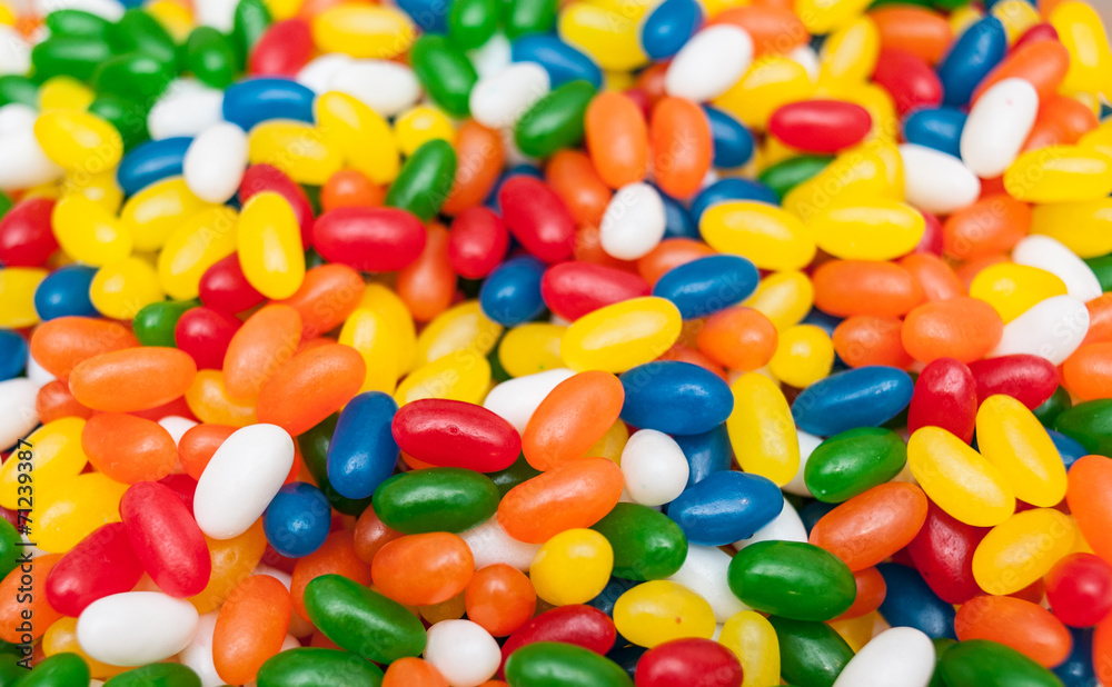 Jelly beans. Close up. Jelly beans. Close up.