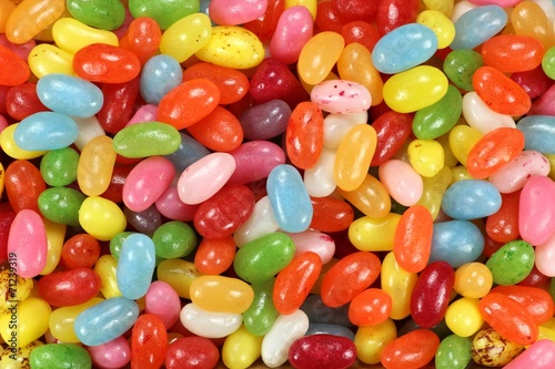 Jelly Beans als Hintergrundbild photo