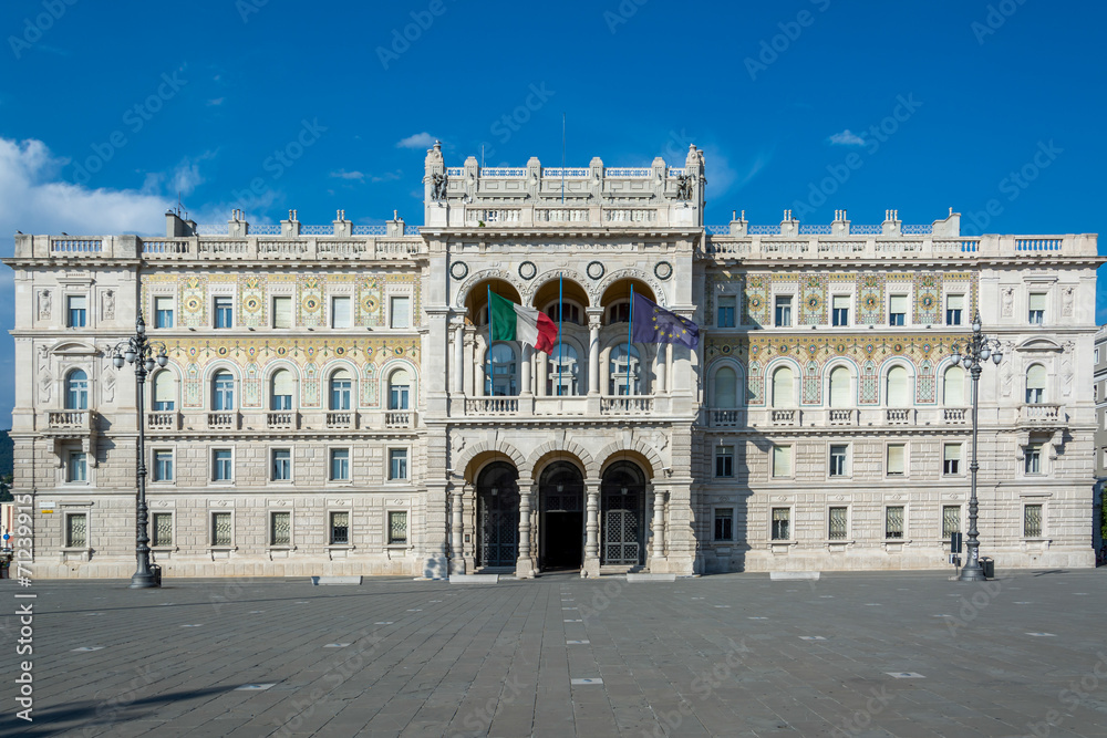 Government palace in Trieste