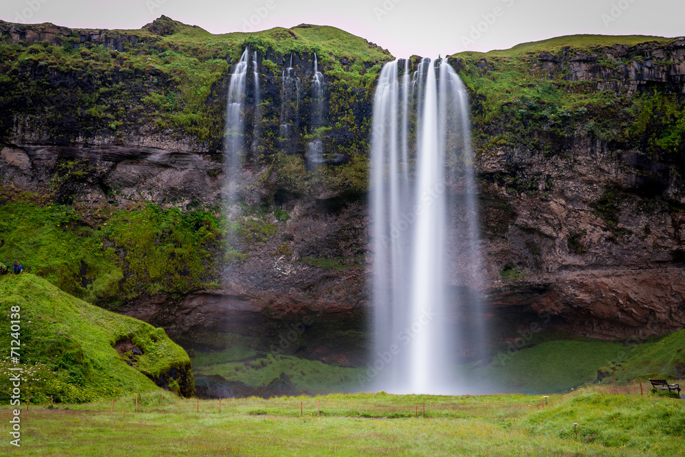 Chute Seljalandsá Seljalandsfoss islande Chute Seljalandsá Seljalandsfoss islande