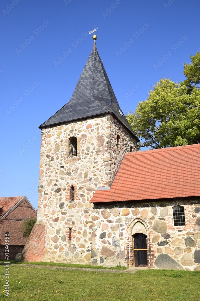 Dorfkirche in Bonese