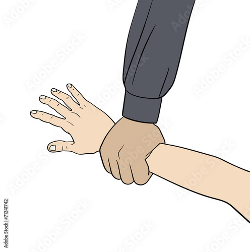 grab hand elemment
