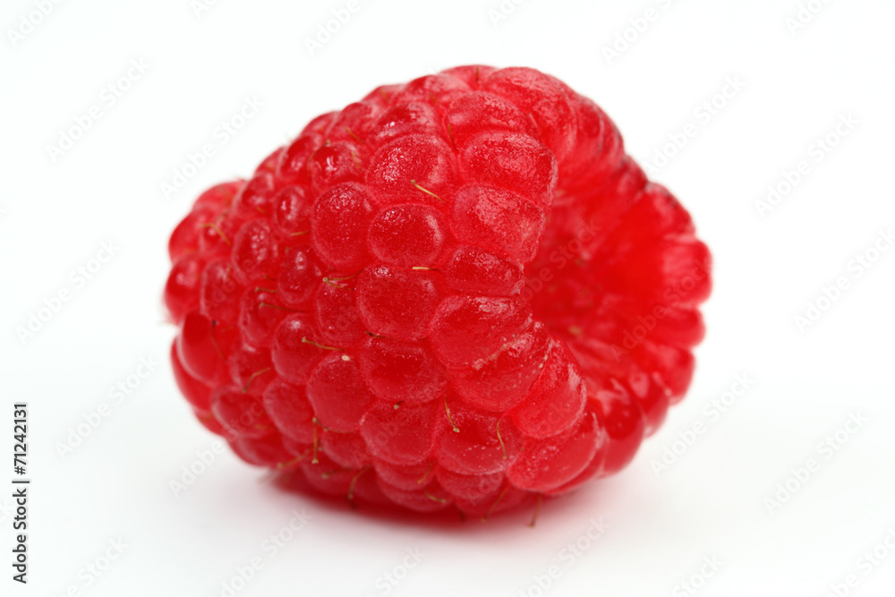Sweet raspberry isolated on white background Sweet raspberry isolated on white background