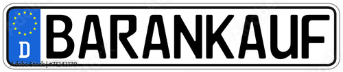 Barankauf Schild  #141007-svg01