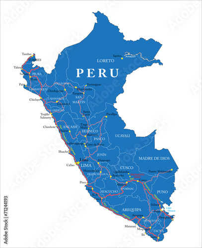 Peru map