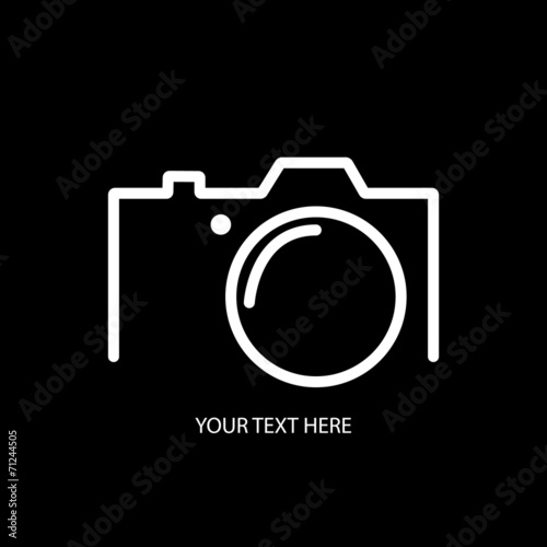 Digital camera minimal concept