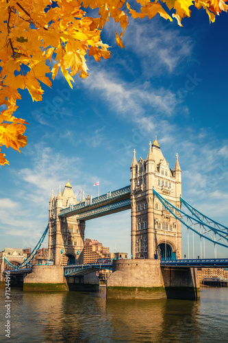 Canvas Print Tower bridge in London