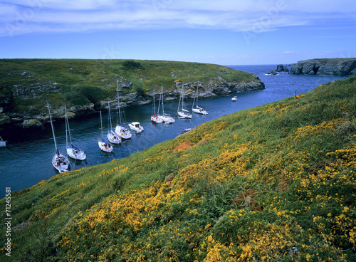 Belle-Île-en-Mer, anse de ster ouen photo