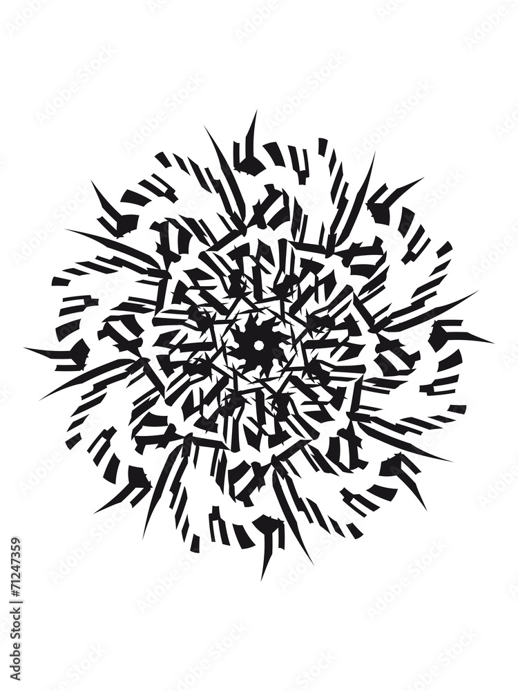 Blume Sonne Tattoo Mandala Tribal Blume Sonne Tattoo Mandala Tribal