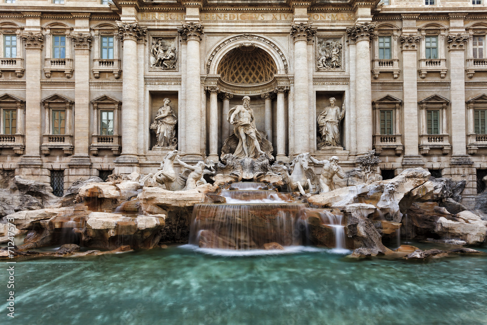 Rome Trevi Front