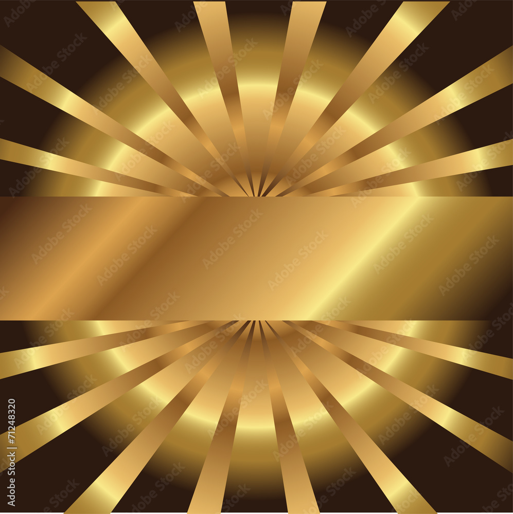 Obraz premium Abstract golden background with place for your text