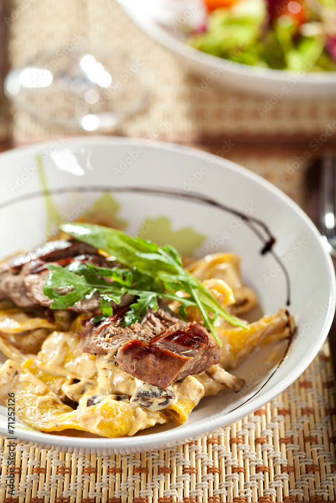 Pasta with Meat Pasta with Meat