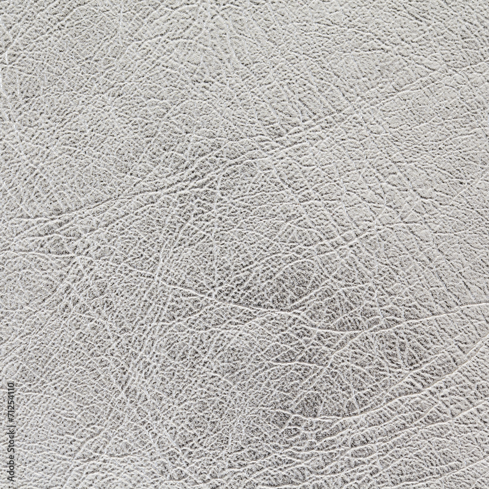 Obraz premium silver leather texture background in square ratio
