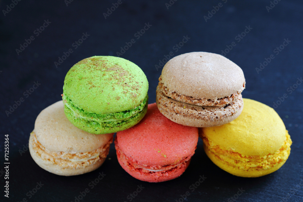 pile of fresh and delicious macaroon pile of fresh and delicious macaroon