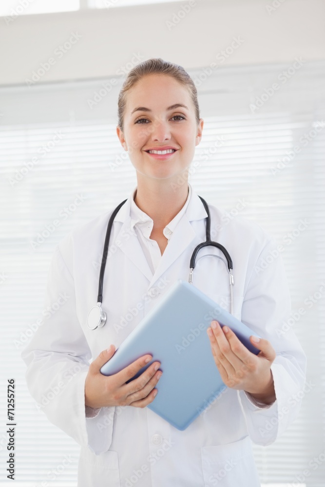 Doctor looking at the camera