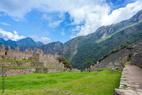 Machu Picchu and Blue Sky