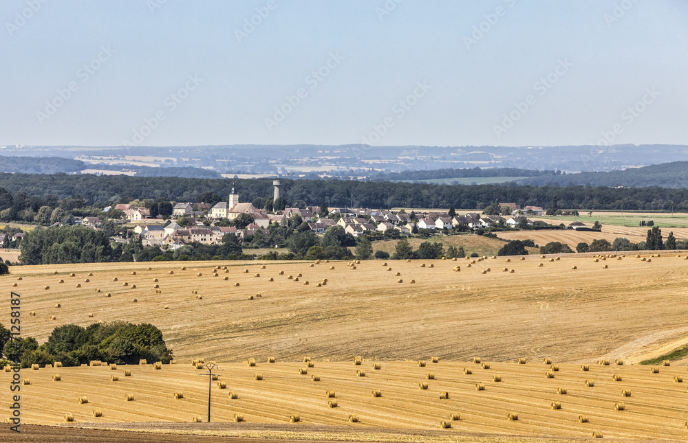 Fototapeta premium Landscape in the Perche Region of France