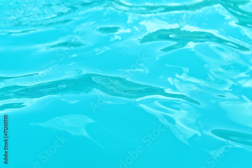 Clear blue water as backgrund