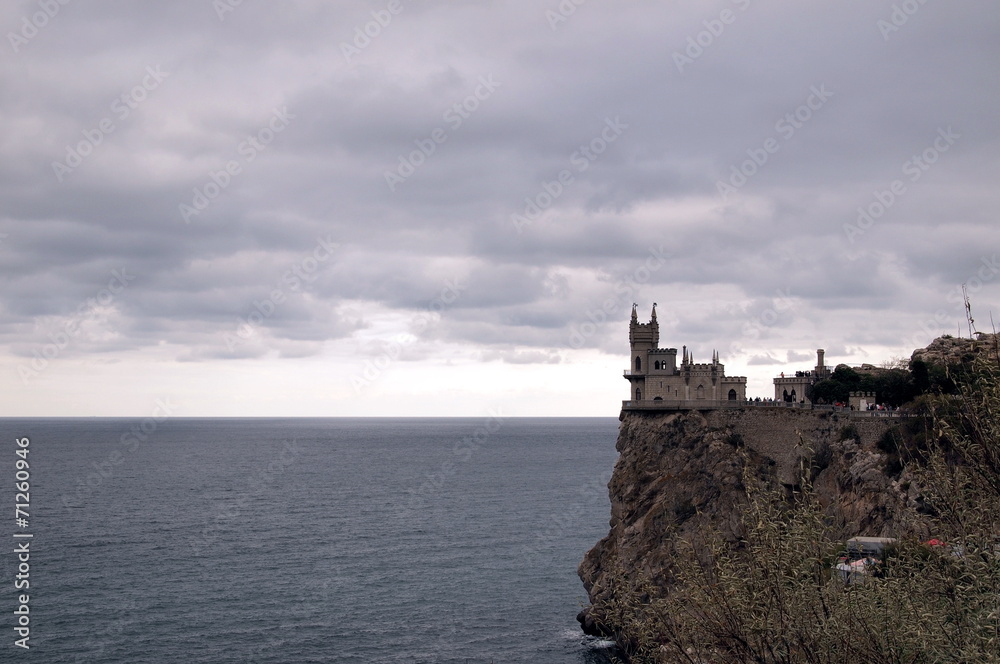 The castle on the cliff