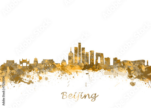 Beijing China Skyline