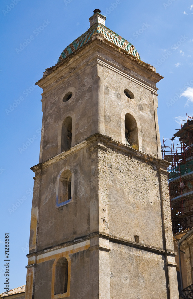 Church of St. Maria Maddalena. Morano Calabro. Calabria. Italy.