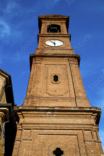 samarate old abstract in  italy   the   wall  and church photo