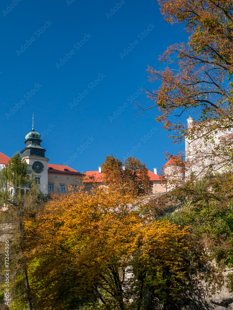Castle in Pieskowa Skala