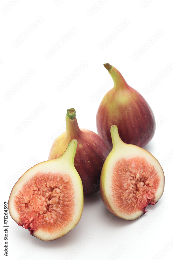 Figs on white background Figs on white background