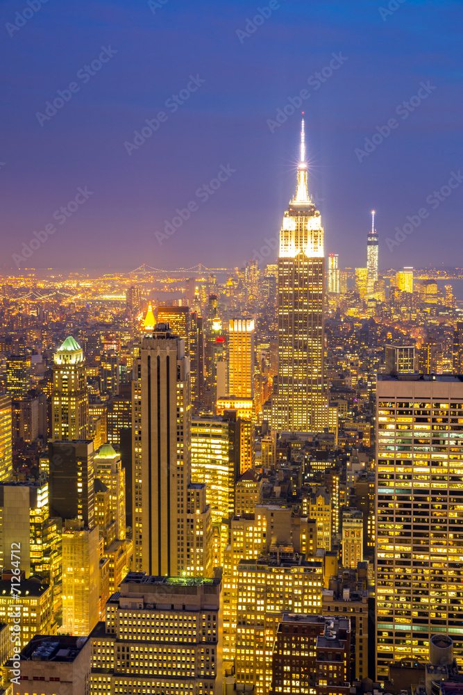 Fototapeta Panoramę Nowego Jorku