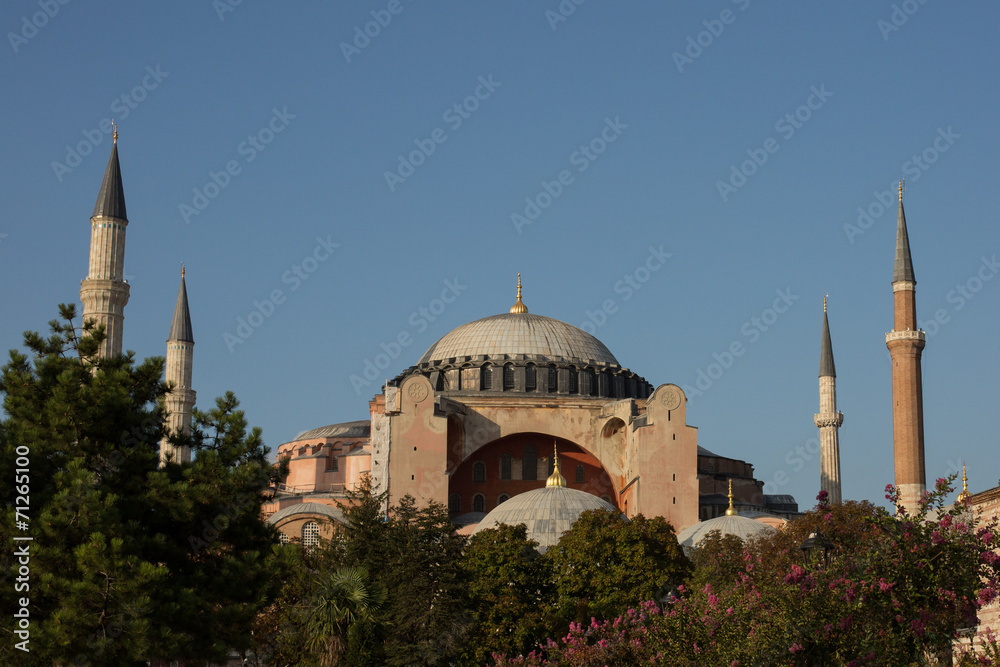 Hagia Sophia at sunset