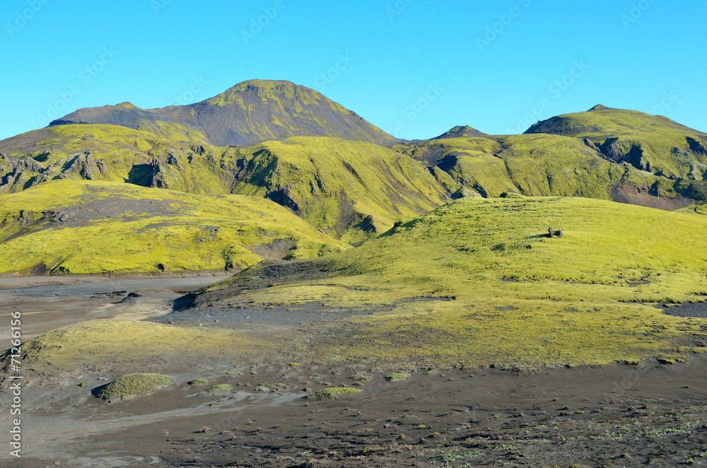 Пейзажи Исландии, горы