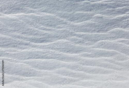 Wavy snow texture © serkucher