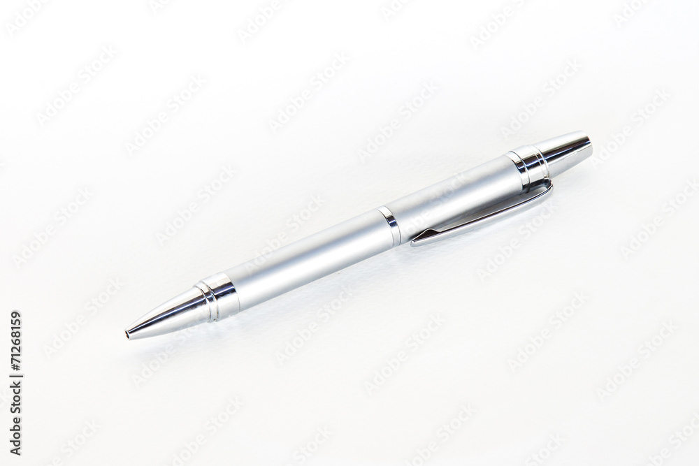 close up pen isolated on white background. close up pen isolated on white background.