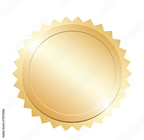 Blank gold token