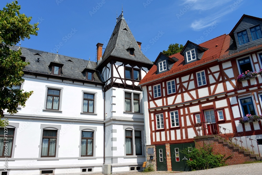 Historische Bauten am alten Markt in Idstein