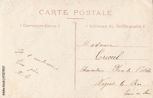 French Antique Postcard 79
