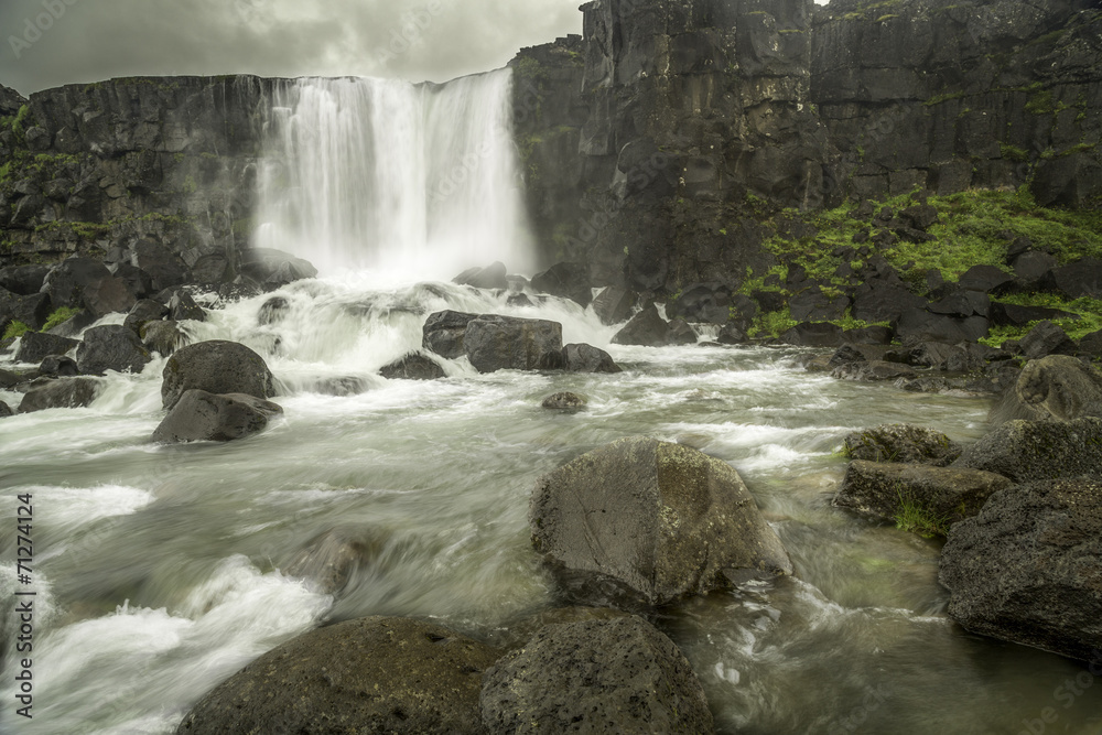 Obraz premium Oxararfoss