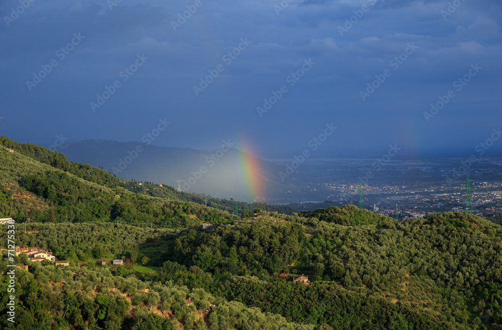 Rainbow in Italy